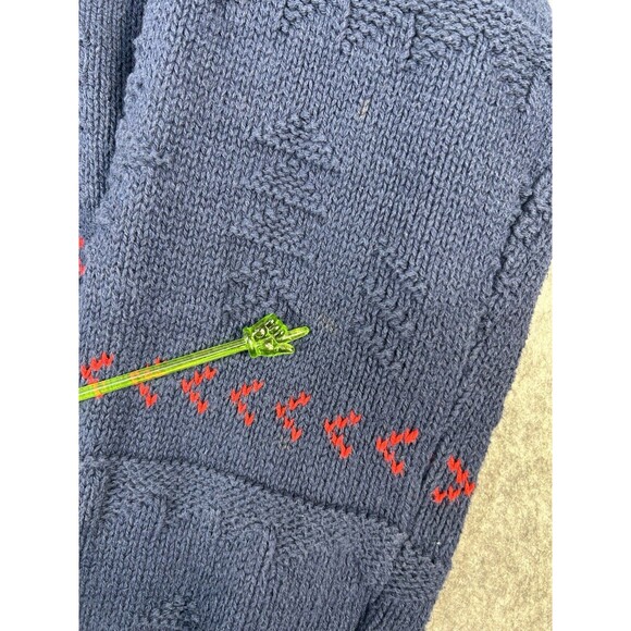 VTG Woolrich Sweater Men's Sz XL Crewneck Southwest Aztec Cabincore Grandpa - Picture 7 of 11